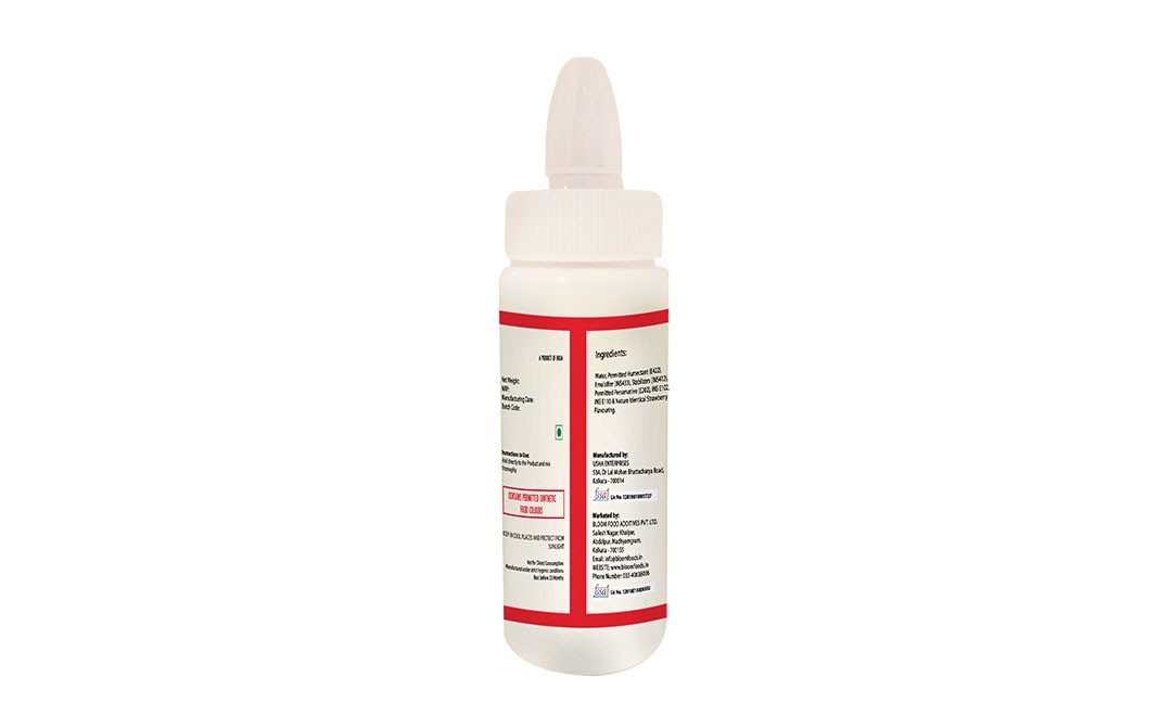 Bloom Strawberry Liquid Flavoured Colours   Plastic Bottle  500 millilitre